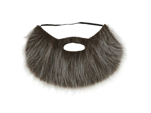 Szürke bajusz és szakáll - 1 db.