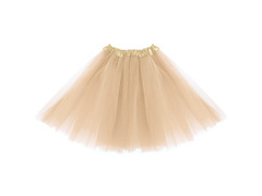 Tutu szoknya - bézs - 40 cm - 1 db.