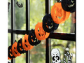 Halloween tök füzér - 300 cm - 1 db.