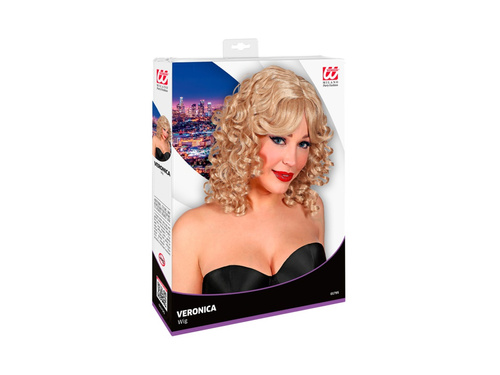 Veronica szőke göndör paróka