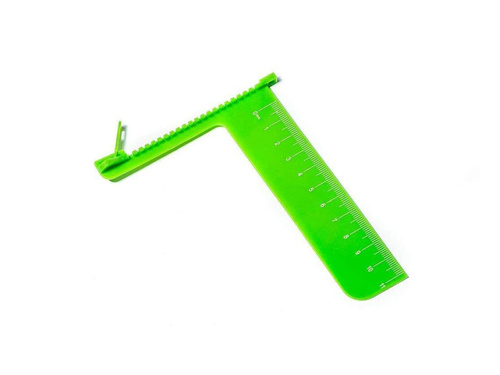 Zip könyvjelző zöld - 1 db.