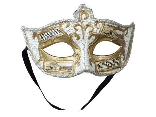 Farsangi maszk jegyzetekkel - 1 db.