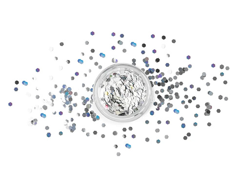 Holografikus arc és test csillámpor - 3 g