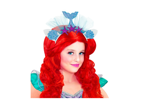 Kék sellő hajpánt