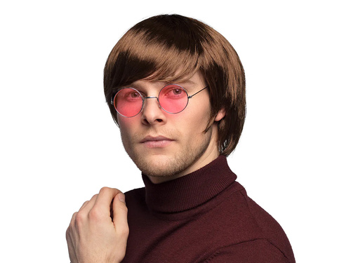 Barna férfi paróka - 1 db.