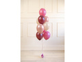 Készlet latex lufi rózsaszín - 10 db.