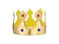 Királyi puha arany korona - 1 db.