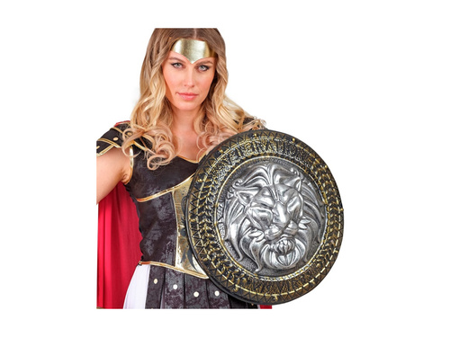 Oroszlánszív pajzs fogantyúval - 44,5 cm