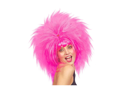 Rózsaszín rock paróka