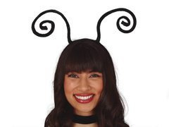 Fekete filc fejpánt - 1 db.