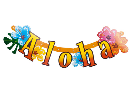 Hawaii Aloha banner - 83 cm - 1 db.