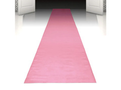 Rózsaszín szőnyeg dekoráció - 4,5 m - 1 db.
