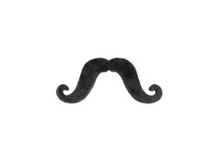 Fekete bajusz Artist - 1 db.