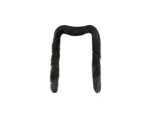 Fu Manchu fekete bajusz - 1 db.