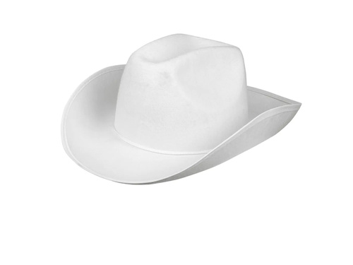 Fehér cowboy kalap - 1 db.