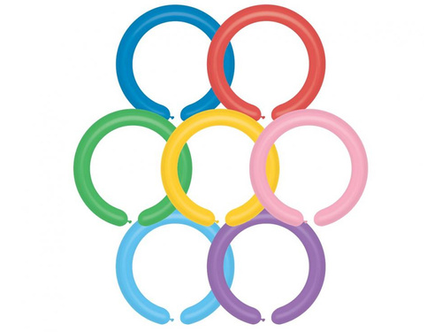 Gyurma, Animator tubus - mix színek - pasztell - 100 db. Kiváló minőség.