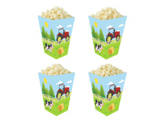 Farm popcorn dobozok - 6 db.