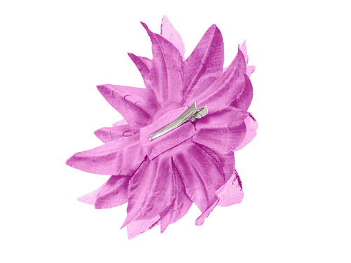 Hawaii lila virágos kitűző - 1 db.