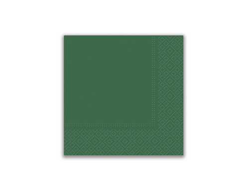 Asztalterítő szett + poharak + szalvéták + papírtányérok zöld - 45 db.