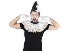 Fehér jabot - 1 db.