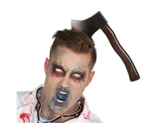 Fejsze a fejbe Halloween alkalmából - 1 db.