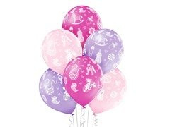 Nyomtatott lufi a születésnapra - 12" - 6 db.