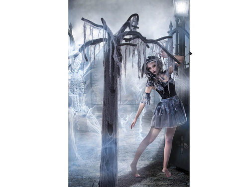 Akasztós dekoráció Kísérteties mocsárfa - 195 cm