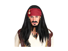 A Karib-tenger kalózai paróka kendővel és gyöngyökkel