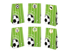 Papírzacskók Futball - 6 db.