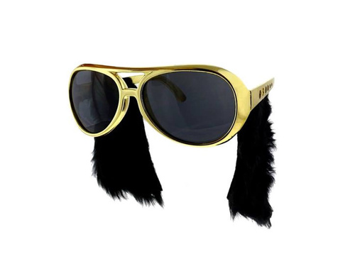 Elvis Presley szemüveg pajeszokkal