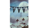 Zombi zászló banner - 300 cm - 1 db.