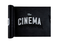 Fekete mozifutó - 30 cm x 5 m - 1 db.