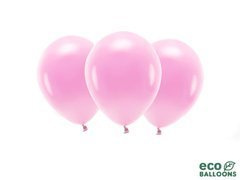 EKO pasztell rózsaszínű latex lufi - extra nagy - 10 db.