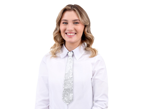 Flitteres nyakkendő - ezüst - 36 cm - 1 db.