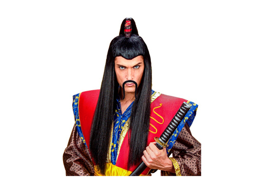 Japán szamuráj hosszú paróka