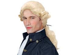 Barokk férfi paróka - 1 db.