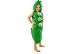 Borsó jelmez - zöldség