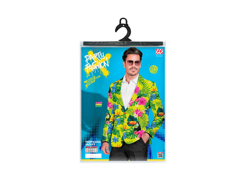 Neon Tropicana party kabát - sárga