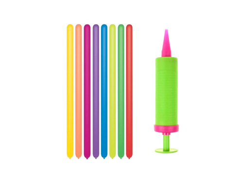 Modellező gyurma, tubusos - színkeverék - 10 db. + szivattyú