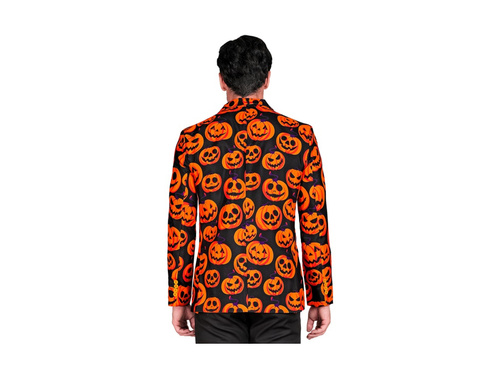 Tök party kabát - narancssárga tök motívummal