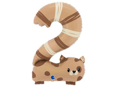 Fólialufi 2. számú macskás lufi - 57x88 cm - 1 db.