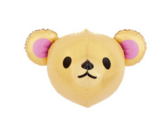 3D mackó fólialufi - 59 x 58 cm - 1 db.