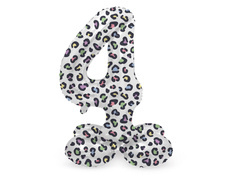 4-es számú párduc álló fólialufi - 72 cm - 1 db.