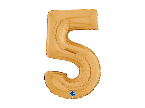 Fólia lufi 5 arany - 26" - 1 db.