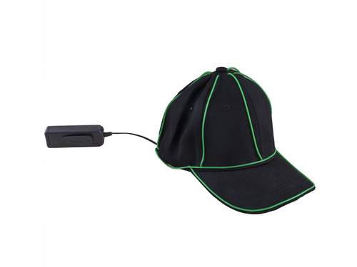 LED sapka zöld - 1 db.