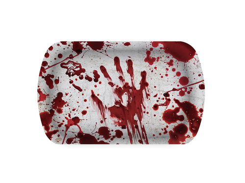 Véres Halloween tálca - 29 x 15 cm - 1 db.