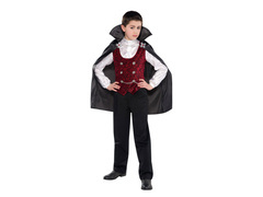 Sötét vámpír jelmez fiúnak - 1 db.