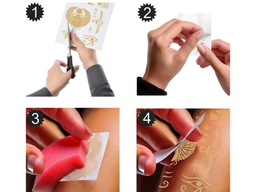 Egyiptomi mosható tetoválások