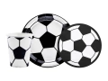 Csészék + tányérok + papírszalvéta szett Football - 44 db.