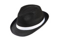 Gengszterkalap fekete - 1 db.